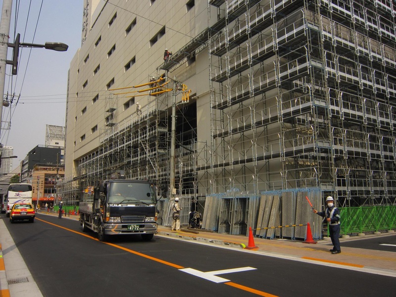 乾安日本三年建筑工
